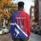 Personalised Haiti 1804 Long Sleeve Shirt Coat Of Arms Simple Style - African Pride