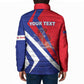 Personalised Haiti 1804 Padded Jacket Coat Of Arms Simple Style
