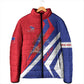 Personalised Haiti 1804 Padded Jacket Coat Of Arms Simple Style