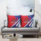 Haiti 1804 Pillow Cover Coat Of Arms Simple Style