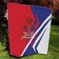 Haiti 1804 Quilt Coat Of Arms Simple Style - African Pride