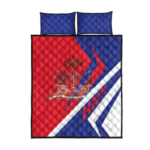 Haiti 1804 Quilt Bed Set Coat Of Arms Simple Style - African Pride