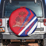 Haiti 1804 Spare Tire Cover Coat Of Arms Simple Style - African Pride