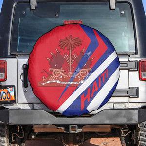 Haiti 1804 Spare Tire Cover Coat Of Arms Simple Style - African Pride
