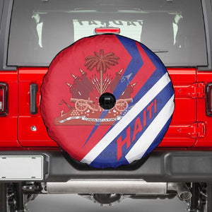 Haiti 1804 Spare Tire Cover Coat Of Arms Simple Style - African Pride