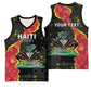 Personalised Haiti 1964 Basketball Jersey Coat Of Arms Unique Style - African Pride