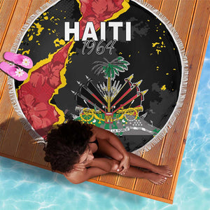 Haiti 1964 Beach Blanket Coat Of Arms Unique Style - African Pride