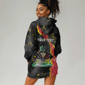 Personalised Haiti 1964 Hoodie Dress Coat Of Arms Unique Style - African Pride
