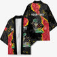Personalised Haiti 1964 Kimono Coat Of Arms Unique Style