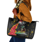 Haiti 1964 Leather Tote Bag Coat Of Arms Unique Style - African Pride