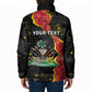 Personalised Haiti 1964 Padded Jacket Coat Of Arms Unique Style