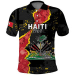 Personalised Haiti 1964 Polo Shirt Coat Of Arms Unique Style - African Pride