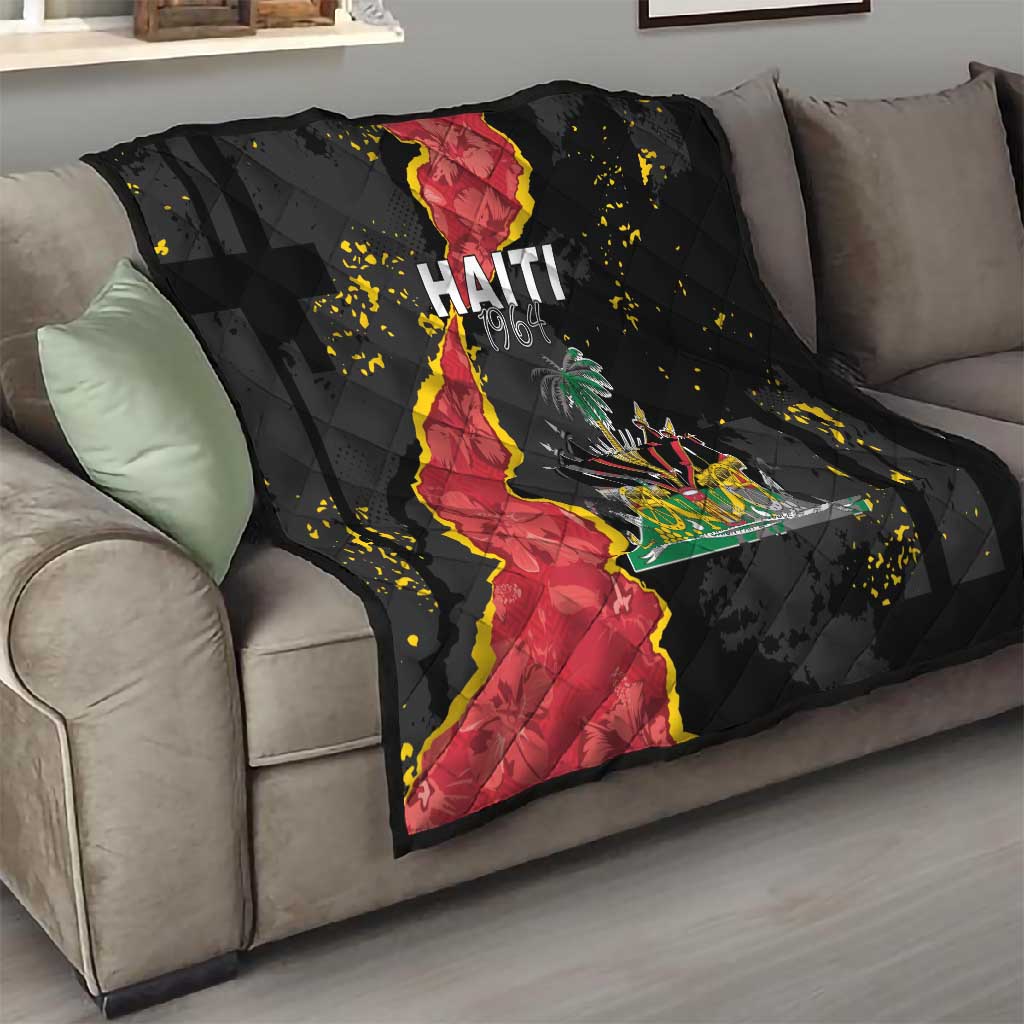 Haiti 1964 Quilt Coat Of Arms Unique Style - African Pride