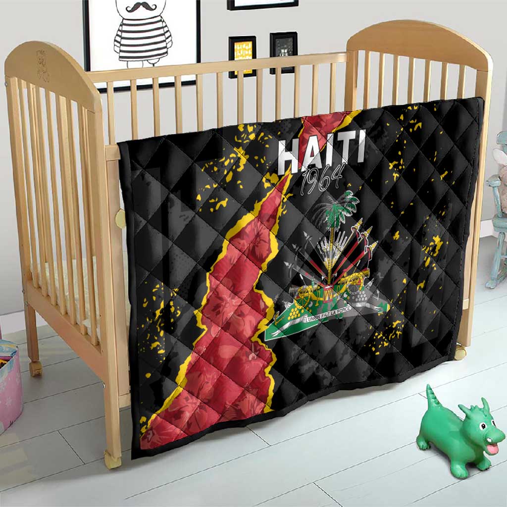 Haiti 1964 Quilt Coat Of Arms Unique Style - African Pride