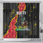 Haiti 1964 Shower Curtain Coat Of Arms Unique Style - African Pride