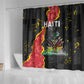 Haiti 1964 Shower Curtain Coat Of Arms Unique Style - African Pride