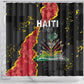 Haiti 1964 Shower Curtain Coat Of Arms Unique Style - African Pride