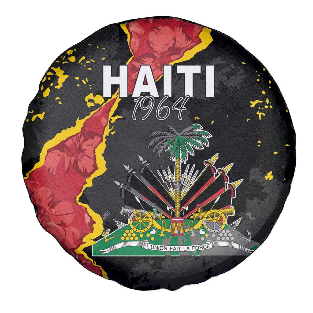 Haiti 1964 Spare Tire Cover Coat Of Arms Unique Style - African Pride