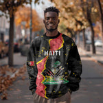 Personalised Haiti 1964 Sweatshirt Coat Of Arms Unique Style - African Pride