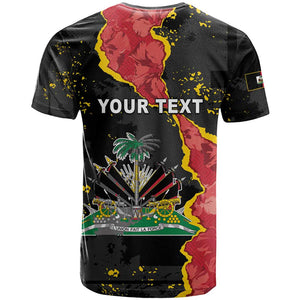 Personalised Haiti 1964 T shirt Coat Of Arms Unique Style - African Pride