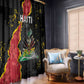 Haiti 1964 Window Curtain Coat Of Arms Unique Style - African Pride