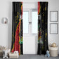 Haiti 1964 Window Curtain Coat Of Arms Unique Style - African Pride