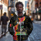 Personalised Haiti 1964 Zip Hoodie Coat Of Arms Unique Style - African Pride