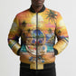 Haiti Bomber Puffer Jacket The Pearl Of The Antilles