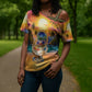 Haiti Cross Shoulder Shirt The Pearl Of The Antilles
