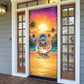 Haiti Door Cover The Pearl Of The Antilles