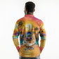 Haiti Long Sleeve Polo Shirt The Pearl Of The Antilles