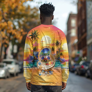 Haiti Long Sleeve Shirt The Pearl Of The Antilles