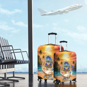 Haiti Luggage Cover The Pearl Of The Antilles