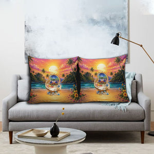 Haiti Pillow Cover The Pearl Of The Antilles