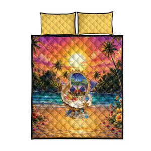 Haiti Quilt Bed Set The Pearl Of The Antilles