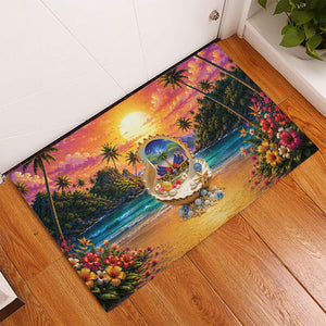 Haiti Rubber Doormat The Pearl Of The Antilles