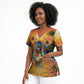 Haiti Scrub Top The Pearl Of The Antilles