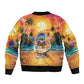 Haiti Sleeve Zip Bomber Jacket The Pearl Of The Antilles