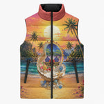 Haiti Sleeveless Puffer Jacket The Pearl Of The Antilles