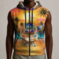 Haiti Sleeveless Zip Hoodie The Pearl Of The Antilles