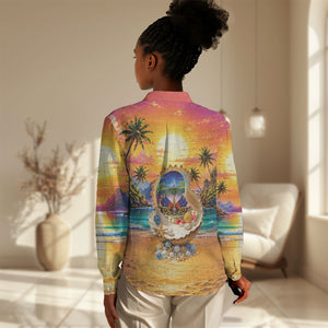 Haiti Women Casual Shirt The Pearl Of The Antilles