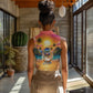 Haiti Women Sleeveless Polo Shirt The Pearl Of The Antilles