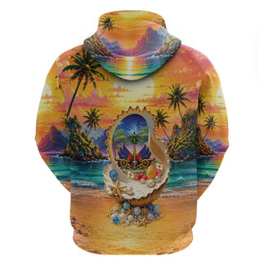Haiti Zip Hoodie The Pearl Of The Antilles