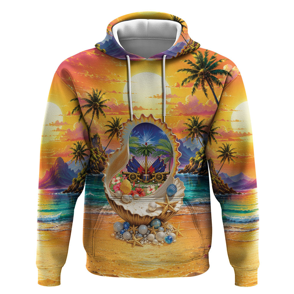 Haiti Zip Hoodie The Pearl Of The Antilles