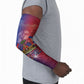 Haitian Zoe Arm Sleeves Roaring Lion With Coat Of Arms