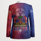 Haitian Zoe Blazer Roaring Lion With Coat Of Arms