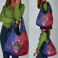 Haitian Zoe Grocery Bag Roaring Lion With Coat Of Arms