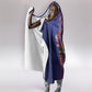 Haitian Zoe Hooded Blanket Roaring Lion With Coat Of Arms