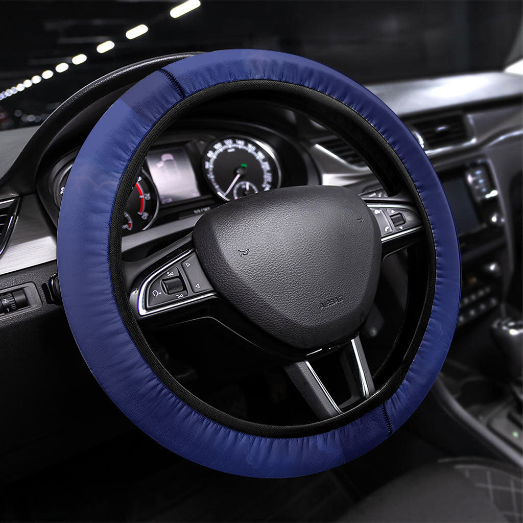 Haitian Zoe Steering Wheel Cover Roaring Lion With Coat Of Arms
