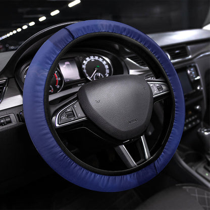 Haitian Zoe Steering Wheel Cover Roaring Lion With Coat Of Arms